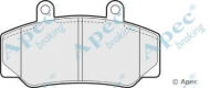 Комплект тормозных колодок APEC braking PAD645