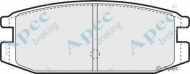 Комплект тормозных колодок APEC braking PAD778
