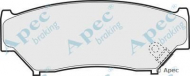 Комплект тормозных колодок APEC braking PAD844