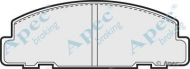 Комплект тормозных колодок APEC braking PAD714