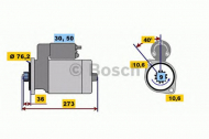 Стартер BOSCH 0 001 218 148