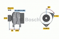 Генератор BOSCH 0 124 225 041