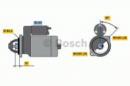 Стартер BOSCH 0 986 023 370