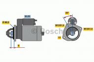 Стартер BOSCH 0 986 023 900