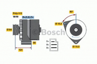 Генератор BOSCH 0 120 489 333