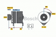 Генератор BOSCH 0 986 034 871