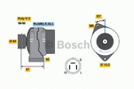 Генератор BOSCH 0 986 038 421