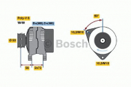 Генератор BOSCH 0 123 320 012