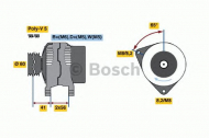 Генератор BOSCH 0 986 044 631