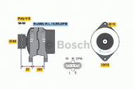 Генератор BOSCH 0 124 555 027