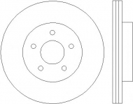 Тормозной диск HELLA PAGID 8DD 355 115-581