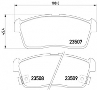 Комплект тормозных колодок HELLA PAGID 8DB 355 009-631