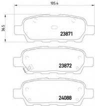 Комплект тормозных колодок HELLA PAGID 8DB 355 010-241