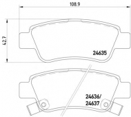 Комплект тормозных колодок HELLA PAGID 8DB 355 013-591