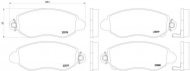 Комплект тормозных колодок HELLA PAGID 8DB 355 019-361