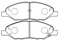 Комплект тормозных колодок ASVA AKD-2452
