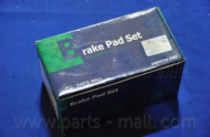 Комплект тормозных колодок PARTS-MALL PKA-005