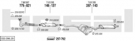 Глушитель BOSAL 032.096.25