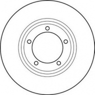 Тормозной диск BENDIX 561629B