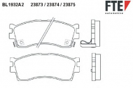 Комплект тормозных колодок FTE BL1932A2