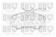 Комплект тормозных колодок QUINTON HAZELL BP540