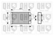Теплообменник QUINTON HAZELL QHR2163