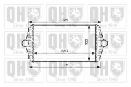 Теплообменник QUINTON HAZELL QIC105