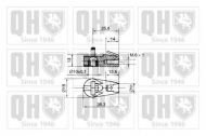 Газовая пружина QUINTON HAZELL QTS840061