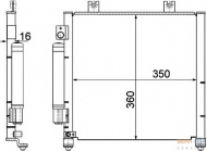 Конденсатор HELLA 8FC 351 301-411