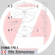 Комплект тормозных колодок ZIMMERMANN 21868.170.1