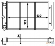 Теплообменник HELLA 8MK 376 713-321