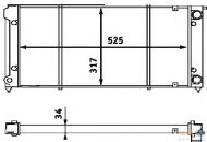 Теплообменник HELLA 8MK 376 714-791