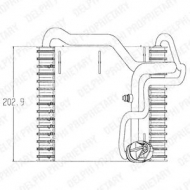 Испаритель DELPHI TSP0525018