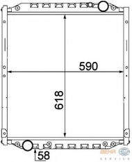 Теплообменник HELLA 8MK 376 774-441