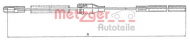 Трос METZGER 11.5752