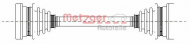 Вал METZGER 7210026