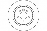 Тормозной диск HELLA 8DD 355 107-261