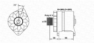 Генератор MAGNETI MARELLI 943356967010