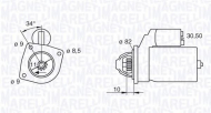 Стартер MAGNETI MARELLI 063113002010