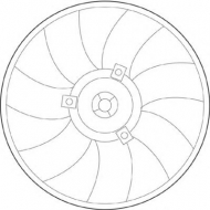 Вентилятор MAGNETI MARELLI 069422228010