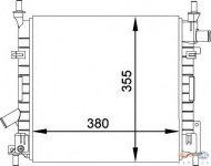 Теплообменник BEHR HELLA SERVICE 8MK 376 764-241
