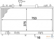 Теплообменник BEHR HELLA SERVICE 8MK 376 769-681
