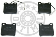 Комплект тормозных колодок OPTIMAL 9649