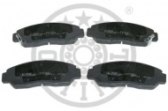 Комплект тормозных колодок OPTIMAL 74712