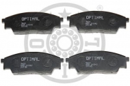 Комплект тормозных колодок OPTIMAL 9621