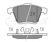 Комплект тормозных колодок MEYLE 025 240 0218/W
