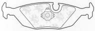 Комплект тормозных колодок QH Benelux BP244