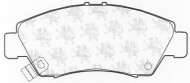 Комплект тормозных колодок QH Benelux BP734