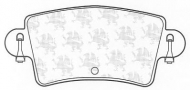 Комплект тормозных колодок QH Benelux BP1326