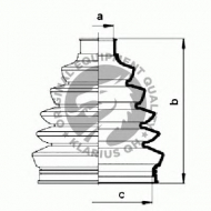 Комплект пыльника QH Benelux QJB2808